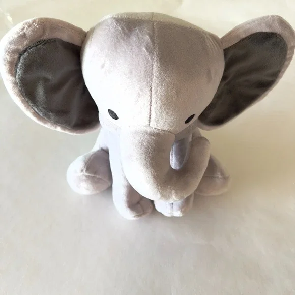 NEW Bedtime Originals Humphrey‎ Choo Choo Gray Plush Elephant-Stuffed Animal - Picture 4 of 15